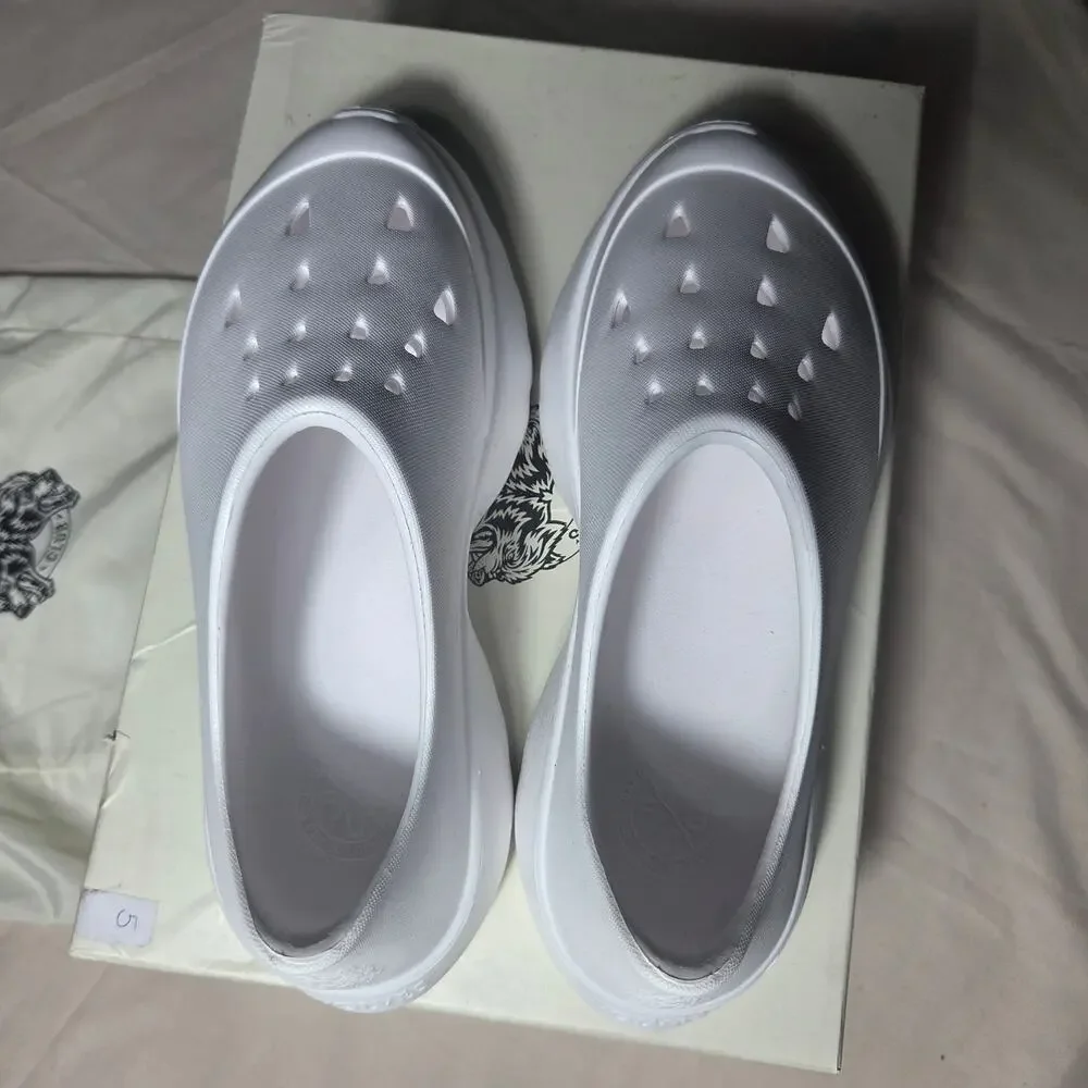 Darc Sport Hanzo V2 Foam Clog Shoes Bone White Mens 7 Womens 8.5 Gym Slides NIB